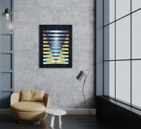 Art textile 92cm x 72cm
