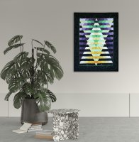 Art textile 92cm x 72cm