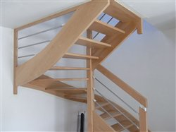 fabrication escalier Lannion - Rospez - Bégard
